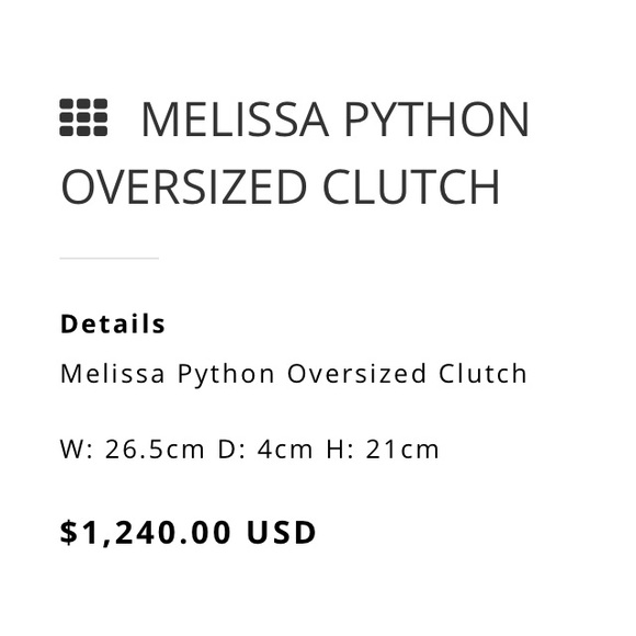 Gorgeous green 100% python clutch - Picture 5 of 5